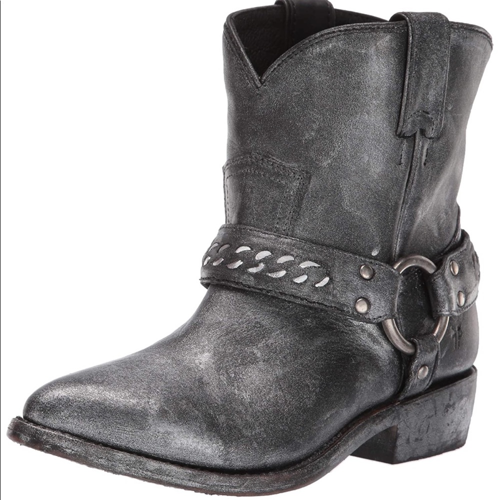 Frye Billy Chain Silver Short Boot